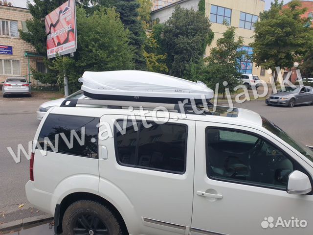 Автобокс 450L на крышу Nissan Pathfinder R51