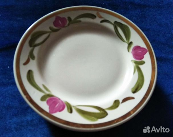 Тарелки и чайные пары Вербилки