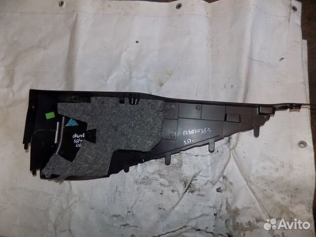 Обшивка багажника Duster 2012