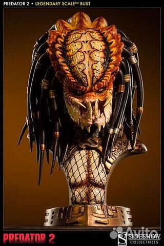 Sideshow Predator 2 Predator Legendary Scale bust