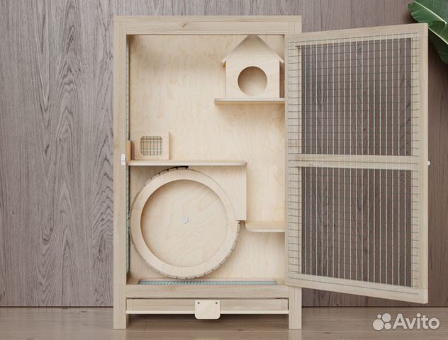 Клетка Витрина для шиншилл дегу грызунов белки