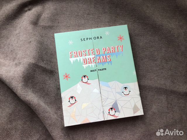 Палетка теней sephora