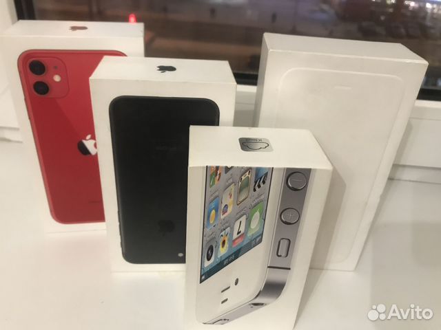 Коробки оригинал от iPhone