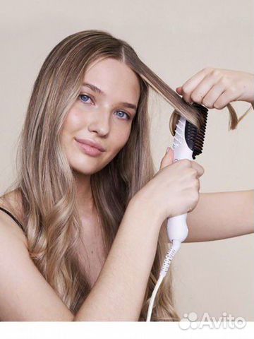 Выпрямитель расческа для волос ikoo