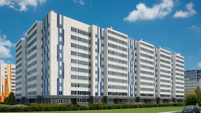 2-к. квартира, 56,4 м², 2/10 эт.