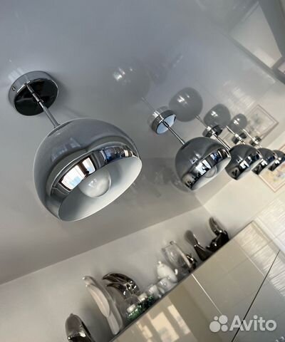 Светильник потолочный «бокал» и «шар»