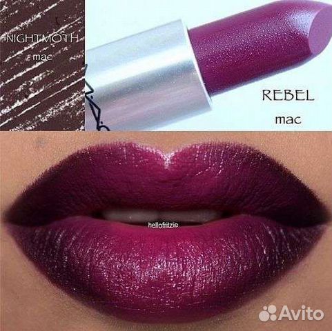 Помада Mac 819 Rebel Satin купить в Балашихе | Личные вещи | Авито