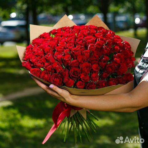 101 роза кенийская