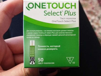 Тест полоски one touch select plus