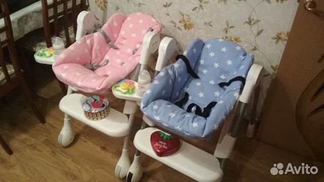 Чехол двусторонний на стульчик Oribel новый