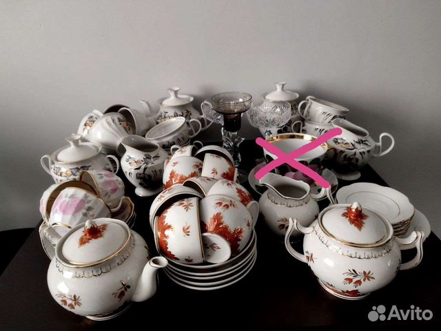 Посуда фарфор СССР