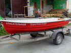 Пластиковая гребная лодка Виза Тортилла - 395 с Ру
