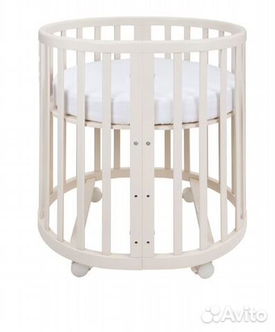 Кроватка Ellipsebed с комплектом матрасов