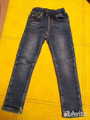 Джинсы для девочек тёплые