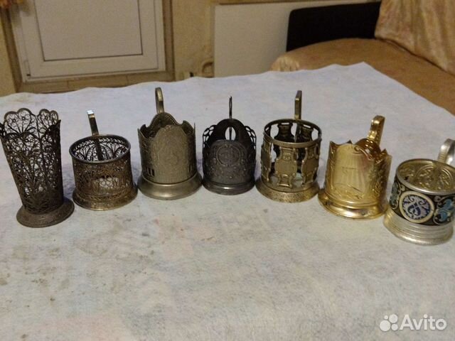 Подстаканник мельхиор СССР