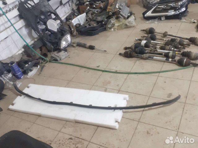 Губа переднего бампера Kia Sorento 3 Prime