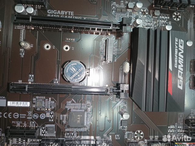 Материнская плата gigabyte b450 Gaming X