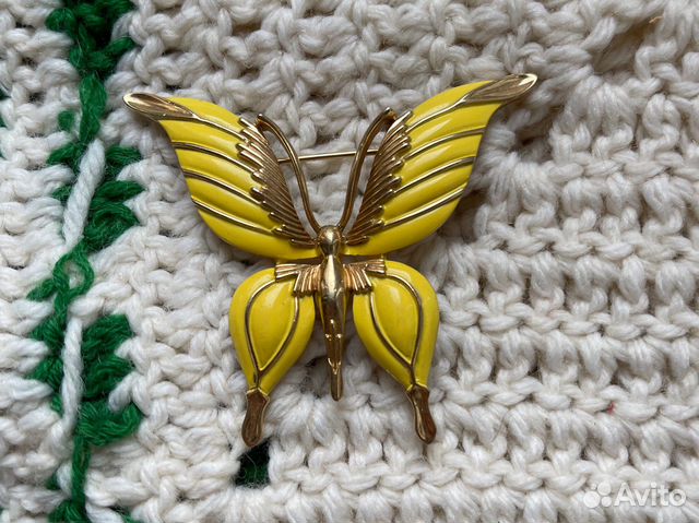 Винтажная брошь