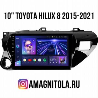 Магнитола на Toyota Hilux 8 2015-2021