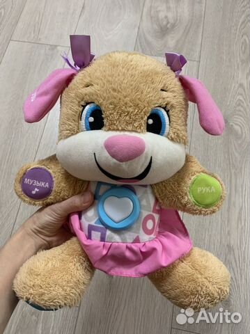 Сестричка ученого щенка Fisher price