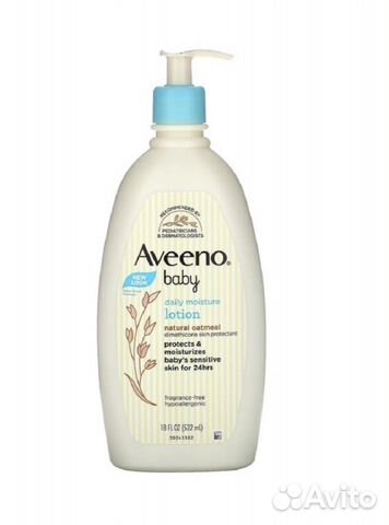 Aveeno baby лосьон для тела