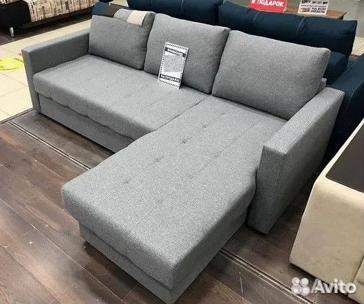 Компактный угловой диван 