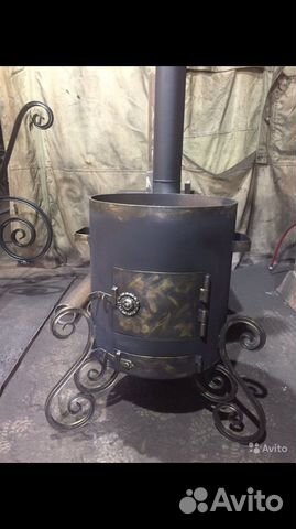 Печь под казан 10-12 литров
