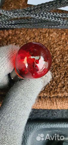 Лампа AVS Vegas P21W (BA15S) 12V Красная