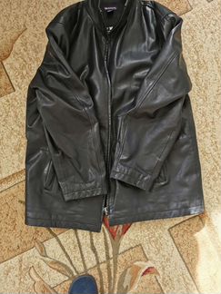 Кожаная куртка мужская 56-58