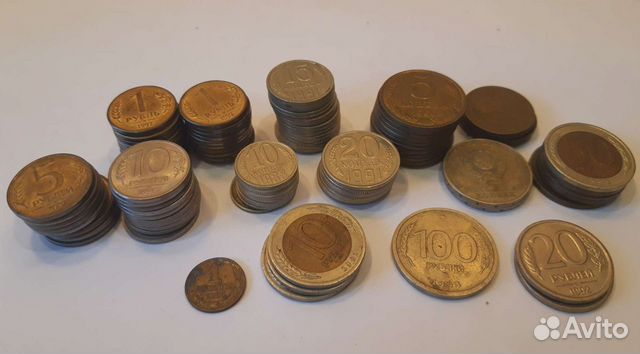 Монеты СССР 108 шт