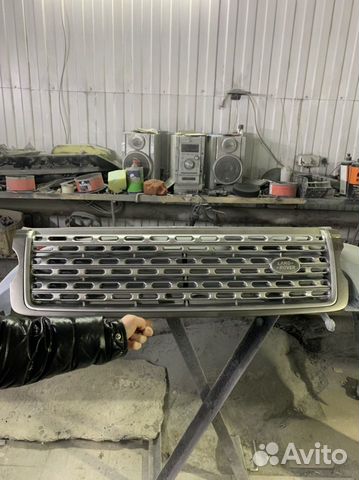 Решётка радиатора на range rover