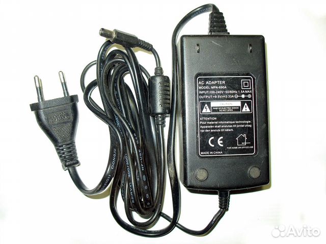 Блок питания, адаптер, 9,5 V; 3,33 A