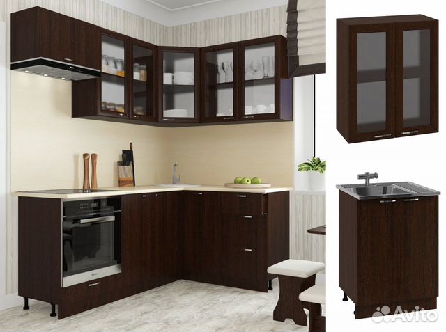 Кухня модульная Асти Венге