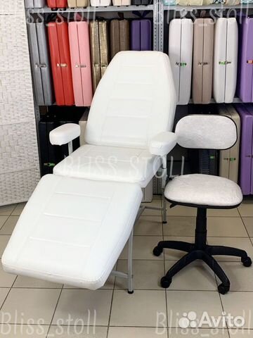 Косметологическое кресло со стулом. Комплект