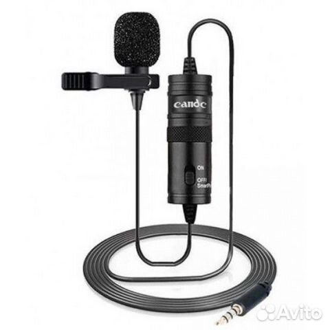 Микрофон прищепка петличный Candc DC-C1