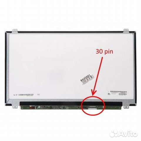 Матрица 15. 6 slim 30 pin для ноутбука