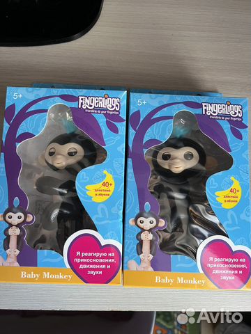 Игрушка интерактивная обезьянка
