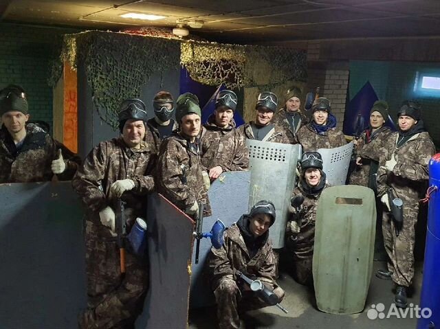 Пейнтбол и страйкбол на тактической площадке