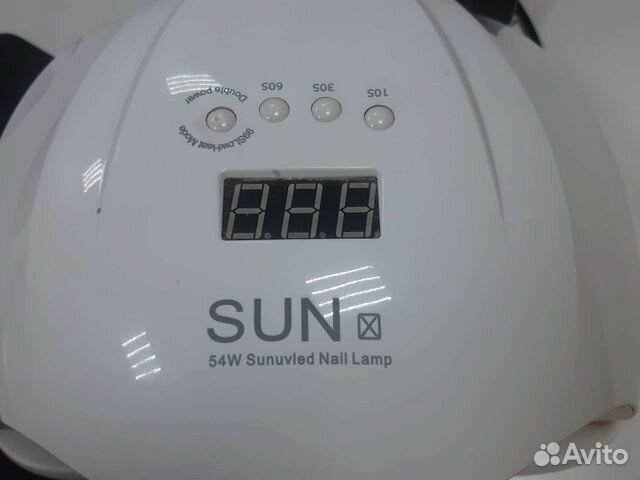 Лампа для сушки ногтей гибридная SAN X 54 W