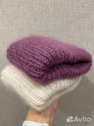 Шапка зимняя из мохера