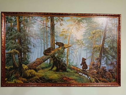 Картина маслом на холсте большая