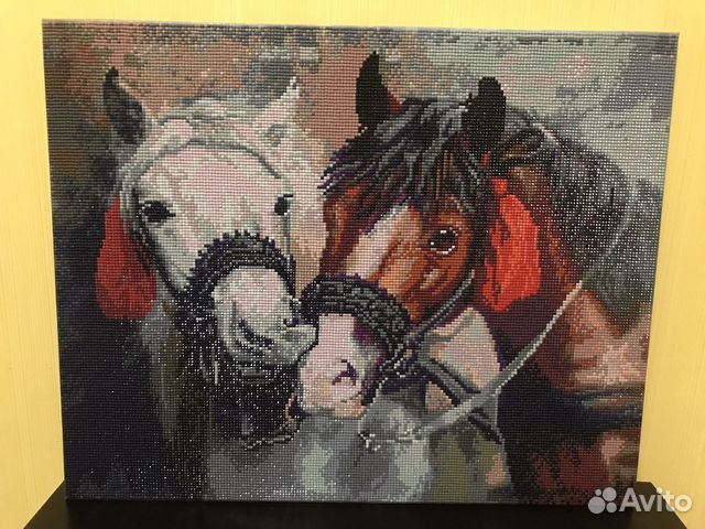 Готовая алмазная картина