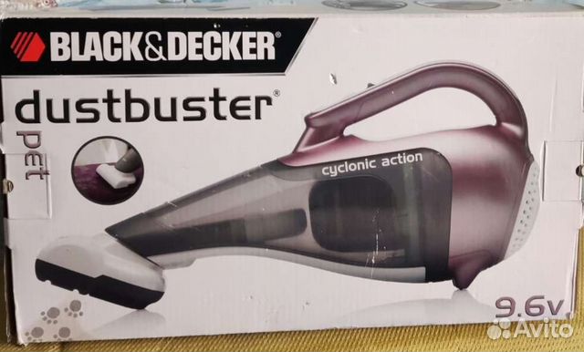 Пылесос ручной black decker dustbuster pet