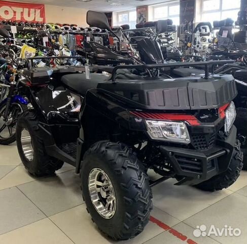 Квадроцикл Yacota Cabo 200 LD черно-красный