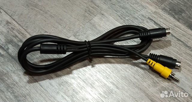 Кабель RCA + S-Video OUT - S-Video IN