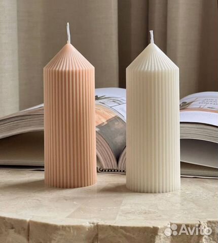 Пластиковая форма для свечей