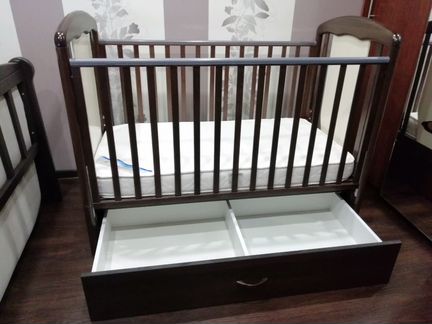 Кроватка детская Papaloni Vitalia + матрас