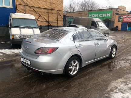 Mazda 6 1.8 МТ, 2008, битый, 256 200 км