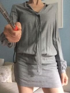 Платье рубашка туника zara