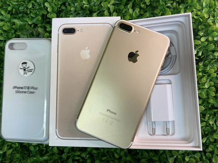 На гарантии iPhone 7 Plus 32gb Золотой Аккум 96